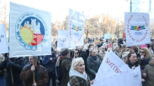 Nova šetnja prosvetnih radnika